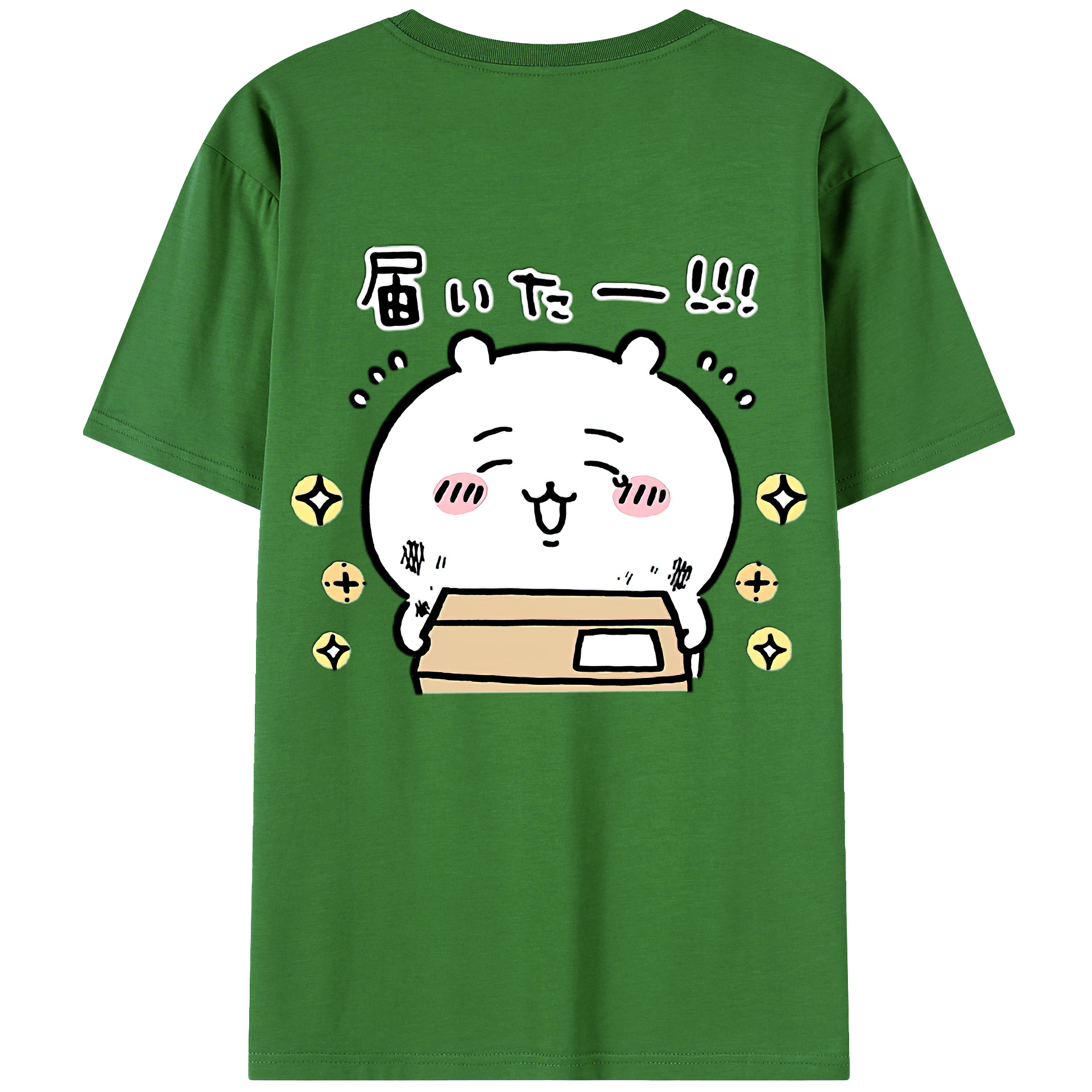 （画像用） ちいかわ ちいかわ Chii-kawa chiikawa レディース半袖Tシャツ(バックプリント)